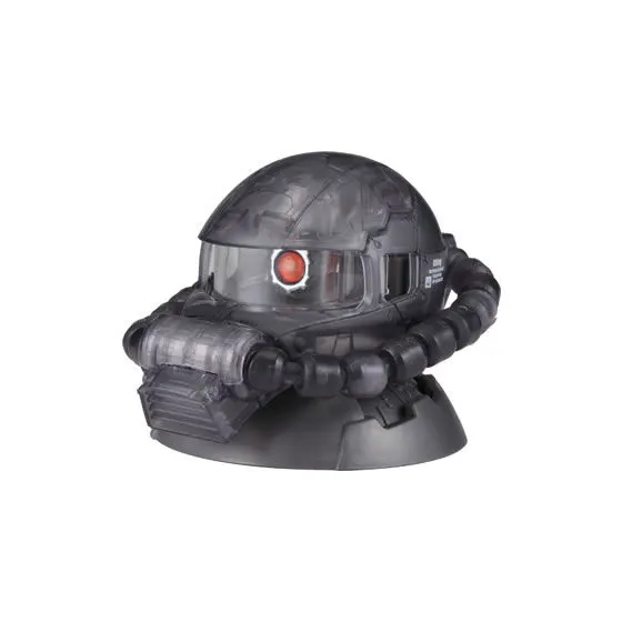 EXCEED MODEL ZAKU HEAD 3 シークレットレア・高機動型ザクⅡ黒い三連星クリアver.