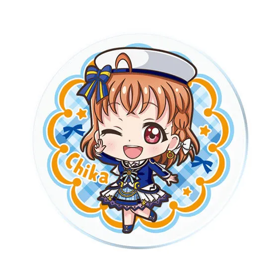 ラブライブ！サンシャイン!!　かぷりるずバッジ04 高海 千歌