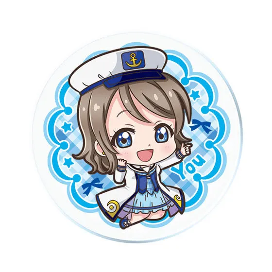 ラブライブ！サンシャイン!!　かぷりるずバッジ04 渡辺 曜