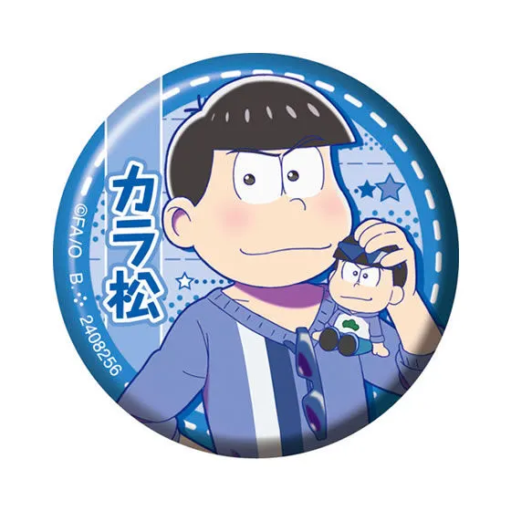 おそ松さん　カプセル缶バッジコレクション カラ松