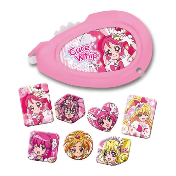 プリキュアオールスターズ　プリキュアくるペタシール キュアホイップセット