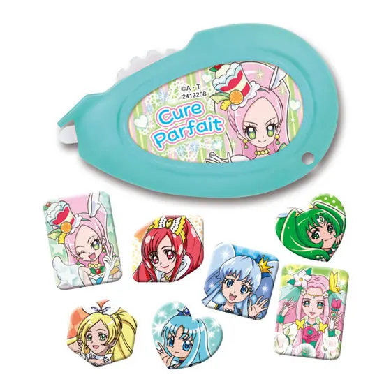 プリキュアオールスターズ　プリキュアくるペタシール キュアパルフェセット
