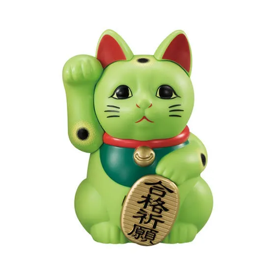 カプセルジャポン　まねき猫 緑猫