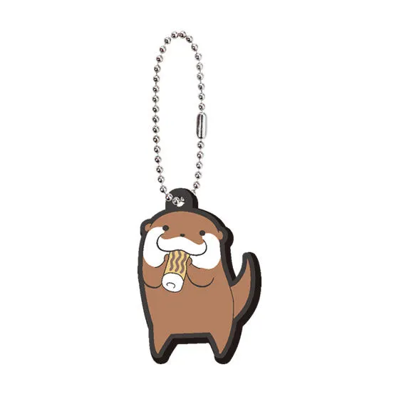 コツメカワウソのこつめってぃ　ラバーマスコット おってぃ