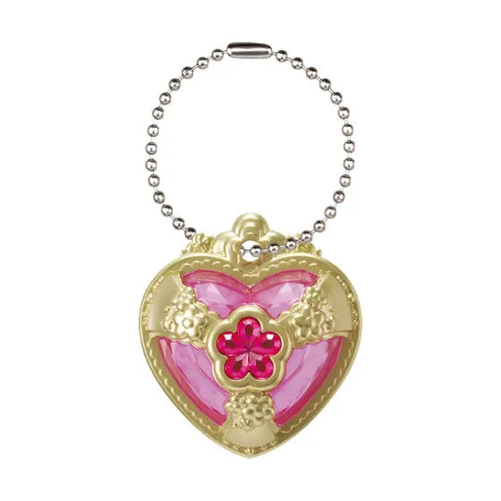 HUGっと!プリキュア ミライクリスタルチャームネックレス1 ミライクリスタルピンク