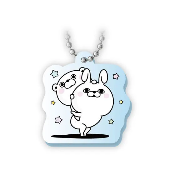 【mini】ヨッシースタンプ アクリルマスコット らぶらぶ