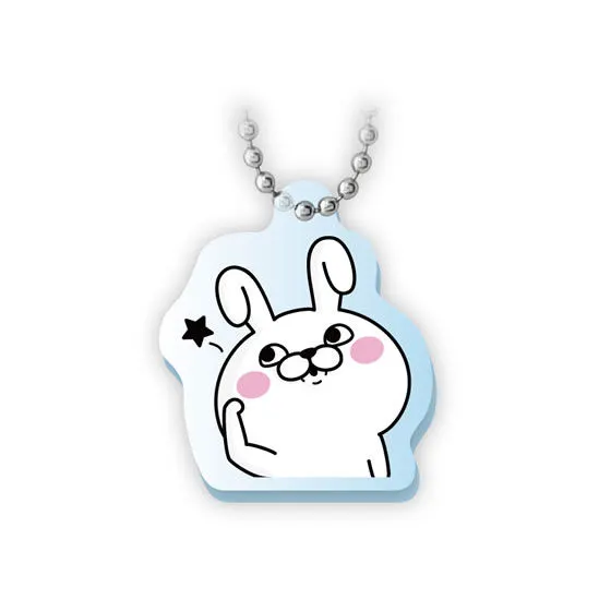 【mini】ヨッシースタンプ アクリルマスコット うさぎさん