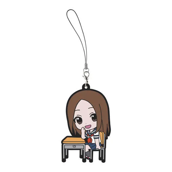 からかい上手の高木さん　からかいラバーマスコット こしょこしょ高木さん