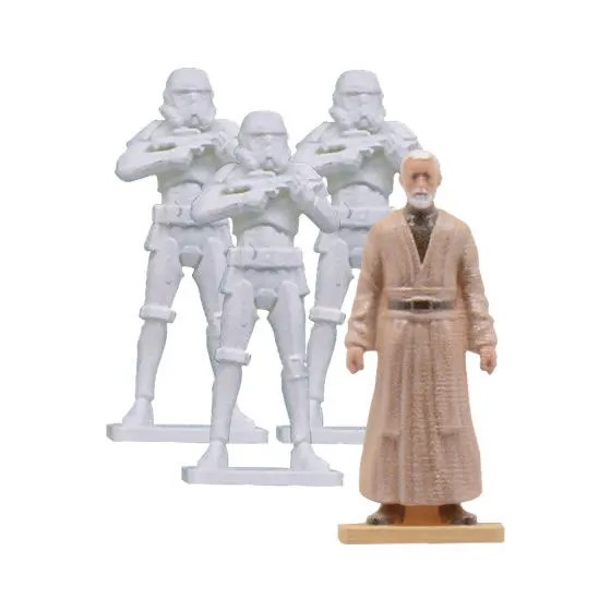 STAR WARS スケールモデルシリーズ Mini Figure 01 オビ=ワン・ケノービ&ストームトルーパー3体