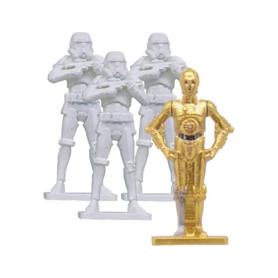 STAR WARS スケールモデルシリーズ Mini Figure 01 C3-PO&ストームトルーパー3体