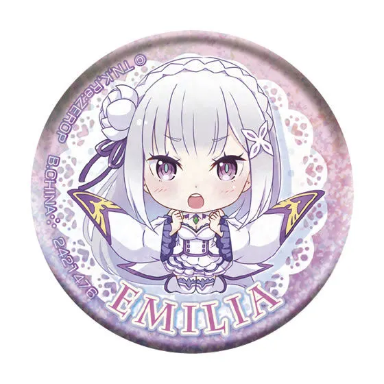【mini】Re:ゼロから始める異世界生活　缶バッジ エミリア