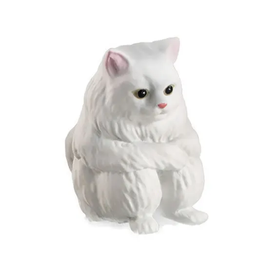 まちぼうけ 白ねこ