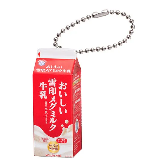 雪印メグミルク ミニチュアチャーム~パック飲料シリーズ~ おいしい雪印メグミルク牛乳1000ml