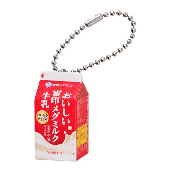雪印メグミルク ミニチュアチャーム~パック飲料シリーズ~ おいしい雪印メグミルク牛乳500ml