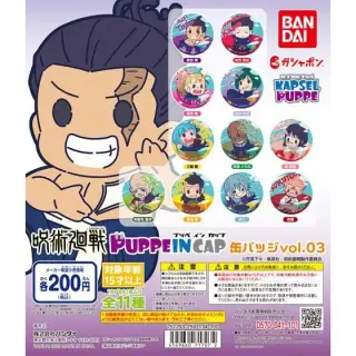 呪術廻戦　PUPPEINCAP 缶バッジ vol.03の画像