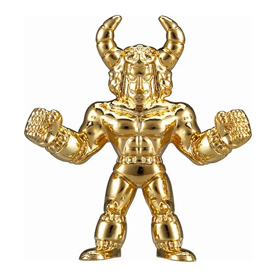 キン肉マン ダイキャストキンケシ バッファローマン(金メッキver.)