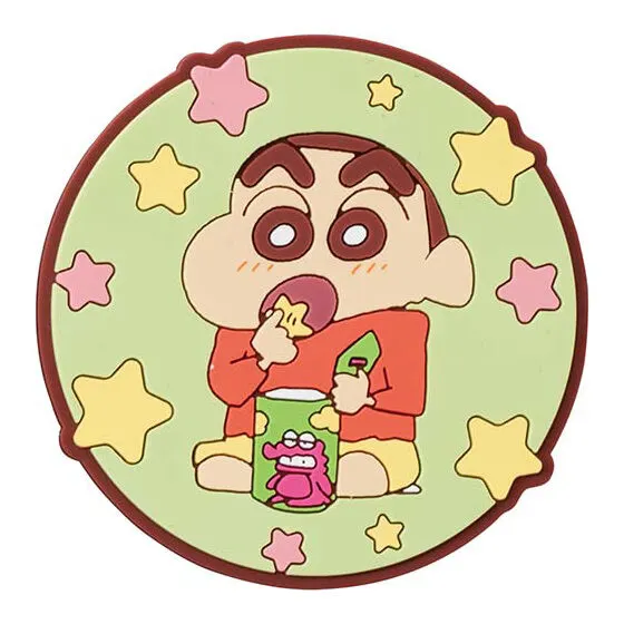 クレヨンしんちゃん ラバーざっかコレクション コースター(しんちゃん+チョコビ)
