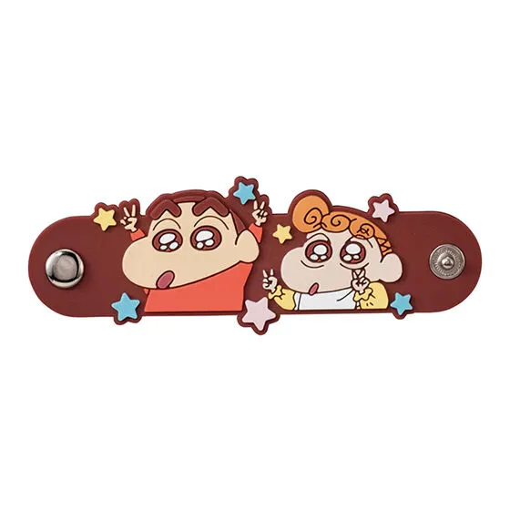 クレヨンしんちゃん ラバーざっかコレクション ケーブルクリップ(しんちゃん&ひまわり)
