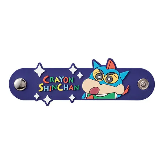 クレヨンしんちゃん ラバーざっかコレクション ケーブルクリップ(しんちゃん(アクション仮面))