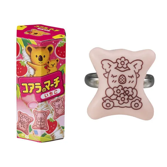 Ringcolle! コアラのマーチ リングコレクション 花よめコアラ