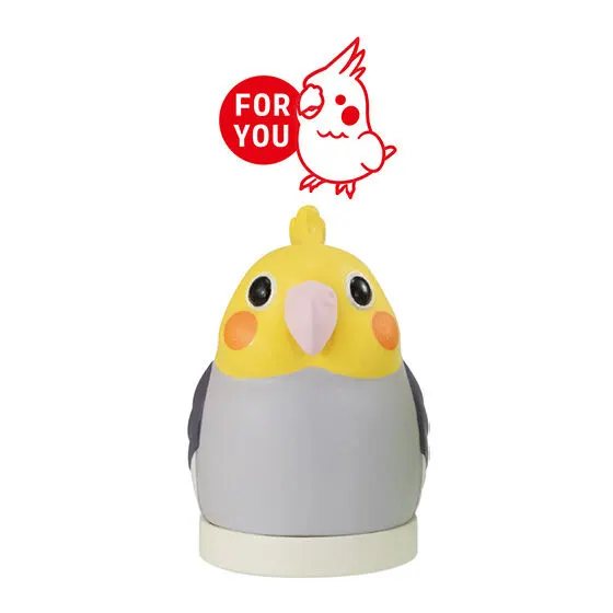 鳥さんのはんこ。 オカメインコ