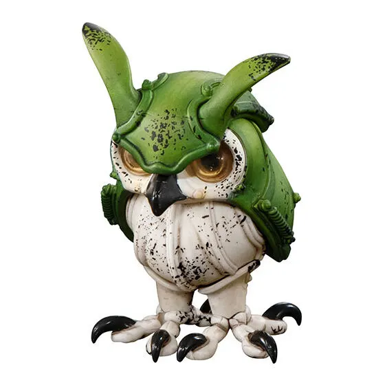 ART IN GASHAPON 松岡ミチヒロ ミミズク(グリーン)