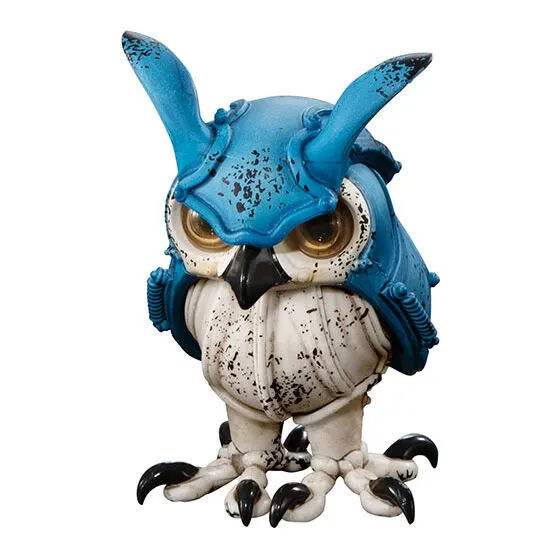 ART IN GASHAPON 松岡ミチヒロ ミミズク(ブルー)