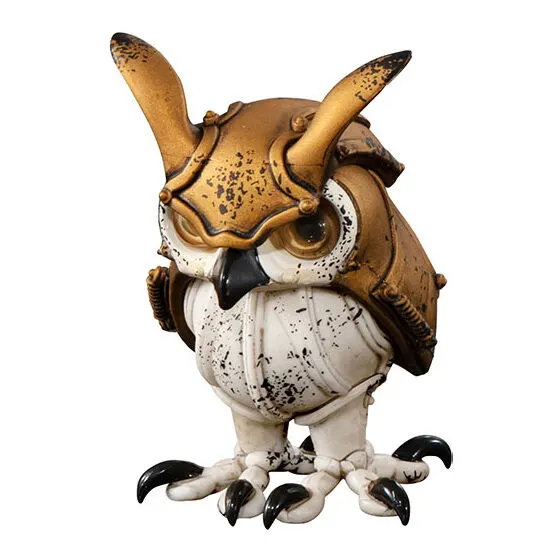 ART IN GASHAPON 松岡ミチヒロ ミミズク(ゴールド)