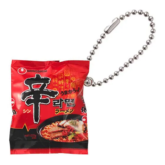 農心　袋麺ミニチュアチャームコレクション 辛ラーメン