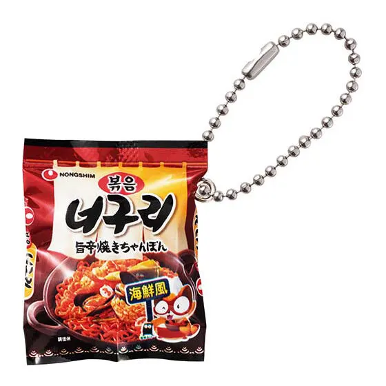 農心　袋麺ミニチュアチャームコレクション ノグリ旨辛焼きちゃんぽん