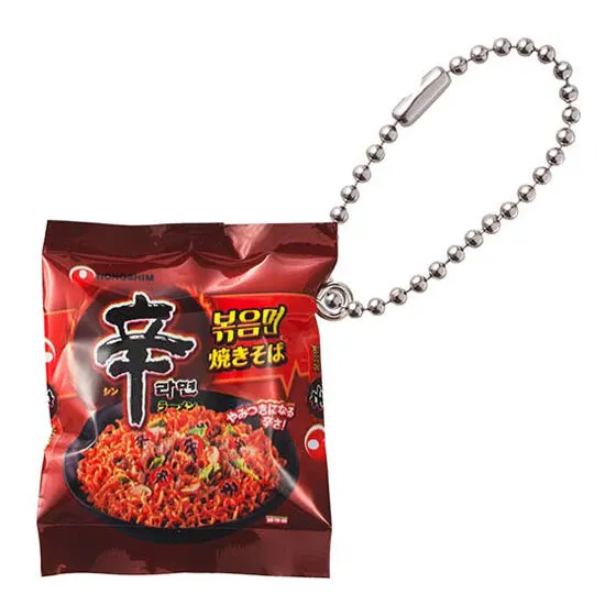 農心　袋麺ミニチュアチャームコレクション 辛ラーメン焼きそば