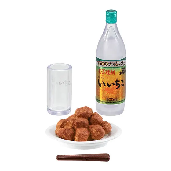 焼酎と郷土料理 『いいちこ25度』&宇佐からあげ