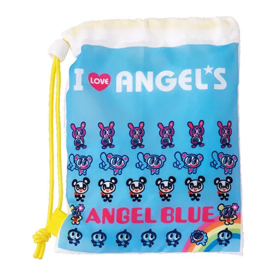★ANGEL BLUE★ ショッパーバッグ風巾着コレクション Shopper bag A