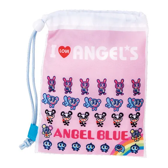 ★ANGEL BLUE★ ショッパーバッグ風巾着コレクション Shopper bag B
