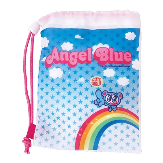 ★ANGEL BLUE★ ショッパーバッグ風巾着コレクション Shopper bag C