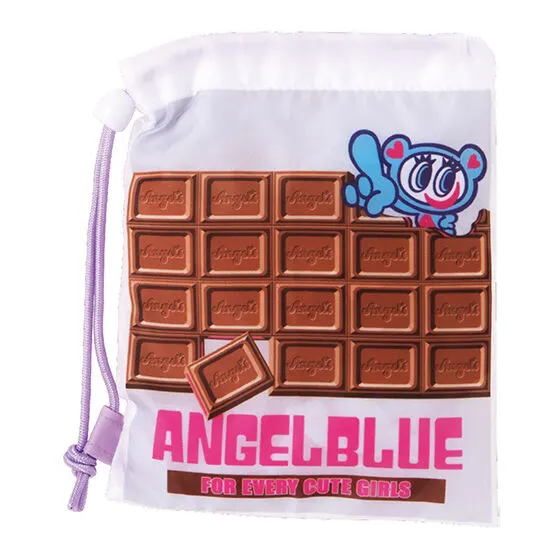 ★ANGEL BLUE★ ショッパーバッグ風巾着コレクション Shopper bag E