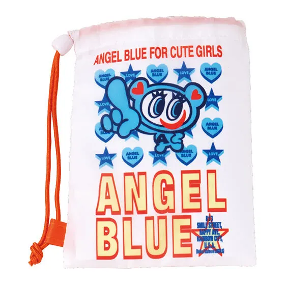 ★ANGEL BLUE★ ショッパーバッグ風巾着コレクション Shopper bag F