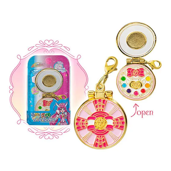 プリキュアオールスターズ 変身ダイキャストチャーム＆パッケージ スマイルパクト