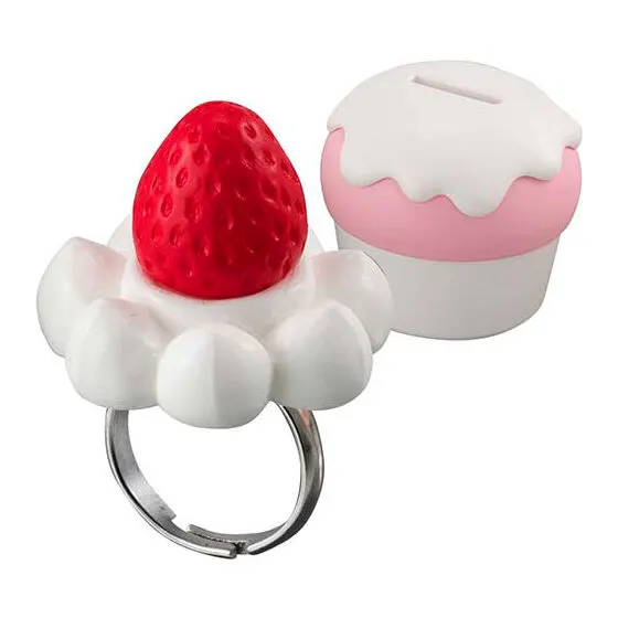 Ringcolle! カップケーキリング いちご生クリーム