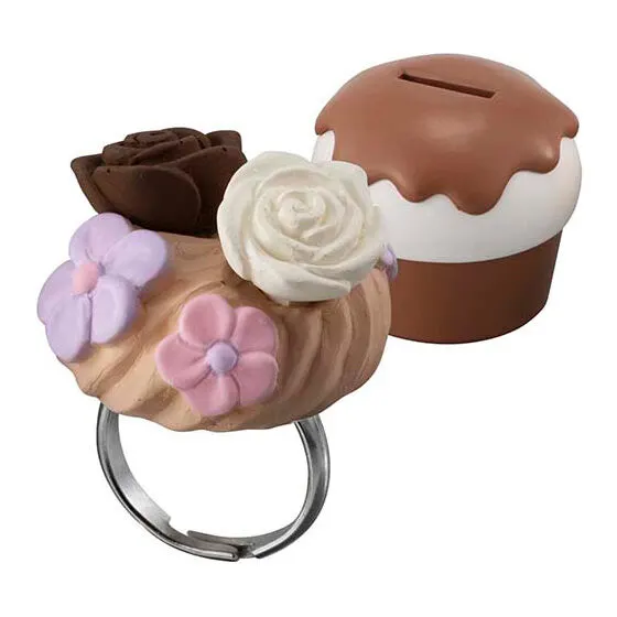 Ringcolle! カップケーキリング フラワーチョコ