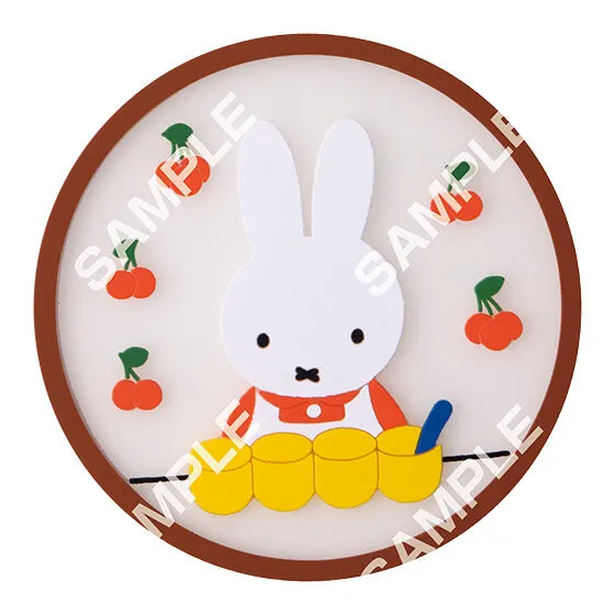 miffy クリアラバーコースター ミッフィー(コップ)