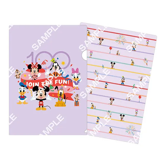 Disney 100 クリアファイル デザインC