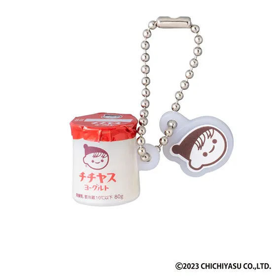 チチヤス ミニチュアチャーム チチヤスヨーグルト