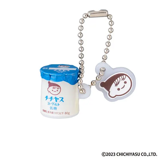 チチヤス ミニチュアチャーム チチヤスヨーグルト低糖