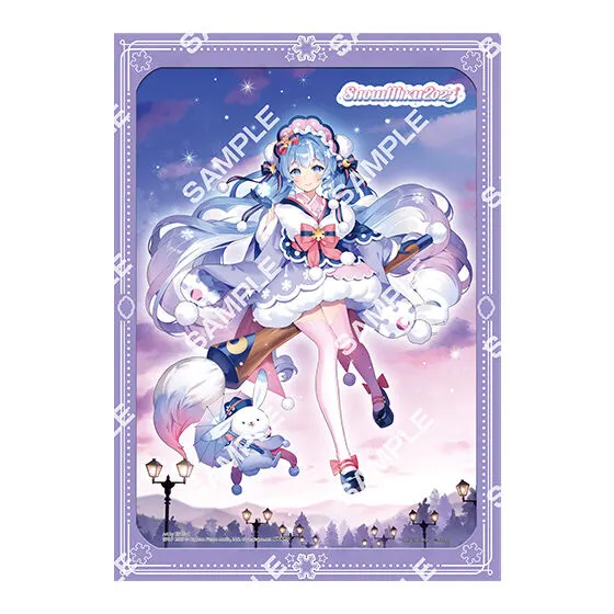 「SNOW MIKU 2023」 A4台紙付きイラストポートレート Art by 餡こたく