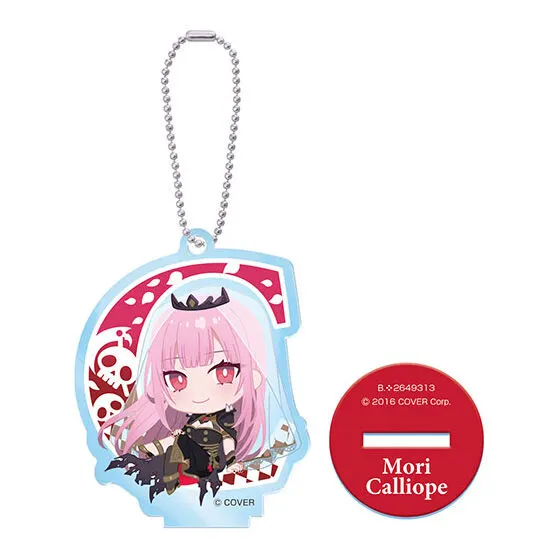 ホロライブEnglish イニシャルアクリルチャーム 森カリオペ