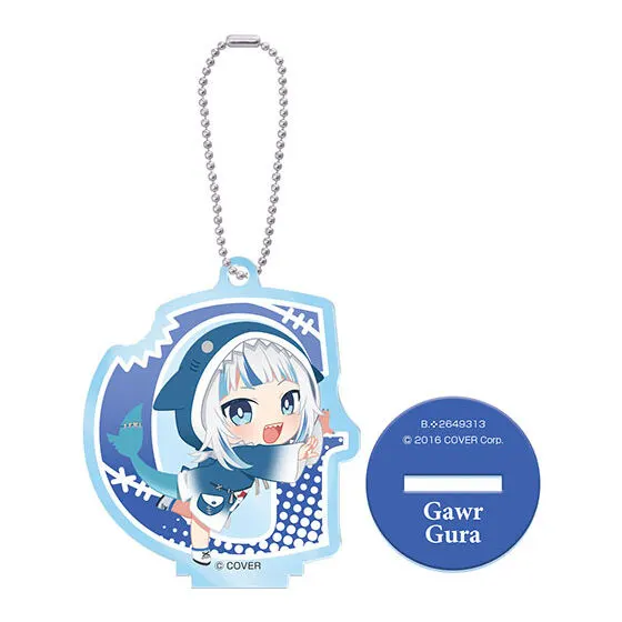 ホロライブEnglish イニシャルアクリルチャーム がうる・ぐら