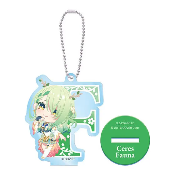 ホロライブEnglish イニシャルアクリルチャーム セレス・ファウナ