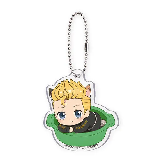 東京リベンジャーズ ぷにとっぷ♡ ねこなべあそーと アクリルチャーム 花垣武道