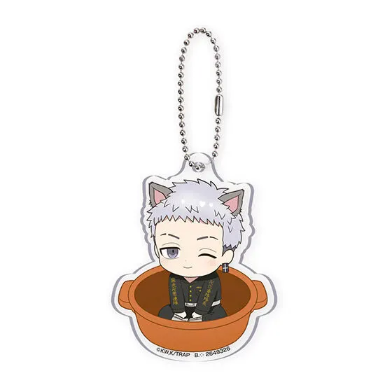 東京リベンジャーズ ぷにとっぷ♡ ねこなべあそーと アクリルチャーム 三ツ谷隆